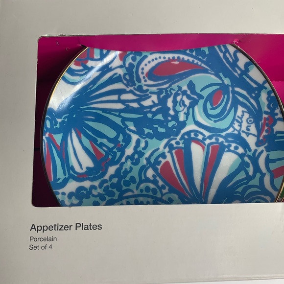 Lilly Pulitzer for Target Appetizer Plates NWT - Picture 3 of 4